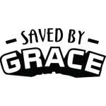 Saved by Grace Sticker 3215