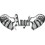 Angel Sticker 4156