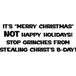 Merry Christmas Sticker 4042