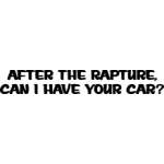 Rapture Sticker 4047
