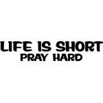 Life is Short Sticker 4059