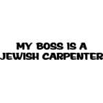 Jewish Carpenter Sticker 4065