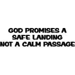 Safe Landing Sticker 4089