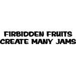 Forbidden Fruit Sticker 4097
