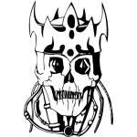 Skull Sticker 8