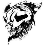 Skull Sticker 17