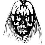 Skull Sticker 18