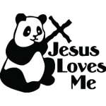Jesus Loves Me Sticker 3254