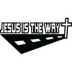 Jesus is the Way Sticker 3256