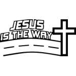 Jesus is the Way Sticker 3265