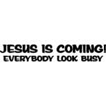 Jesus is Coming Sticker 4049