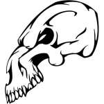Skull Sticker 47