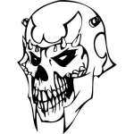 Skull Sticker 68