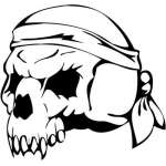 Skull Sticker 72