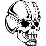 Skull Sticker 106