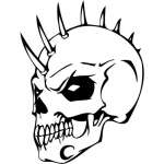 Skull Sticker 128