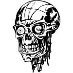 Skull Sticker 168