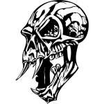 Skull Sticker 170
