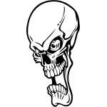 Skull 56 Sticker