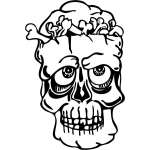 Skull 83 Sticker