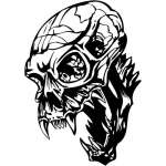 Skull Sticker 188