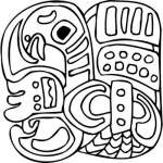 Mayan Sticker 15
