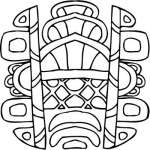 Mayan Sticker 32