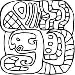 Mayan Sticker 48