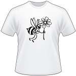 Bee and Flower T-Shirt