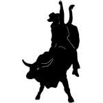 Bull Riding 16 Sticker