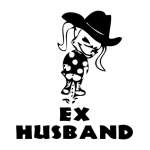 Cowgirl Pee On Ex Husband Sticker