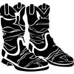 Mens Cowboy Boots Sticker