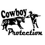 Cowboy Protection Sticker