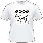 Great Dane with Prints T-Shirt