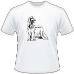Alghan Hound Dog T-Shirt