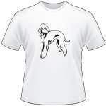 Dedlington Terrier Dog T-Shirt