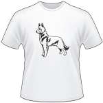 Belgian Shepherd Dog (Malinois) Dog T-Shirt