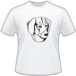 Black and Tan Virginia Foxhound Dog T-Shirt