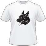 Cierny Sery Dog T-Shirt