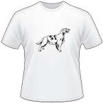 Irish Red and White Setter Dog T-Shirt
