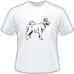 Norwegian Buhund Dog T-Shirt