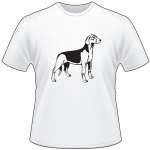 Serbian Tricolour Hound Dog T-Shirt