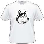 Siberian Husky Dog T-Shirt