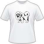 Tibetan Mastiff Dog T-Shirt