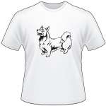 Welsh Corgi, Pembroke Dog T-Shirt