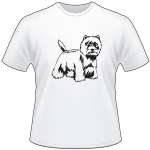 West Hightland White Terrier Dog T-Shirt