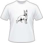 White Shepherd Dog T-Shirt