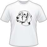 Wirehared Vizsla Dog T-Shirt