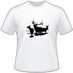 Elk Family 2 T-Shirt