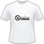 I Support No Phone Zone T-Shirt